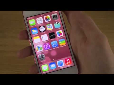 iPod Touch 5 iOS 7 GM - New Dynamic Live Wallpapers Review