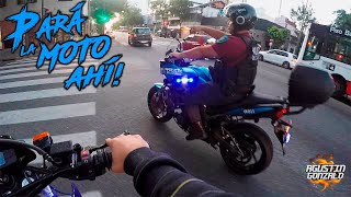 Secuencia POLICIAL! / Rodada NOCTURNA / Me paran con una moto PRESTADA / Observaciones Diarias #23