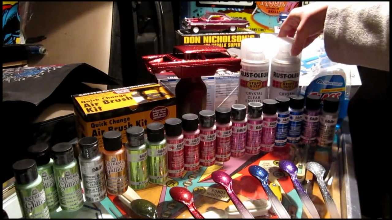 Metal Flake Model Car Paints Part 2 YouTube