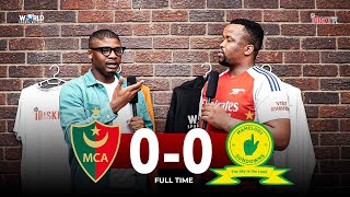 Tebza The Best Midfielder in South Africa | MC Alger 0-0 Mamelodi Sundowns | Lindo Pep