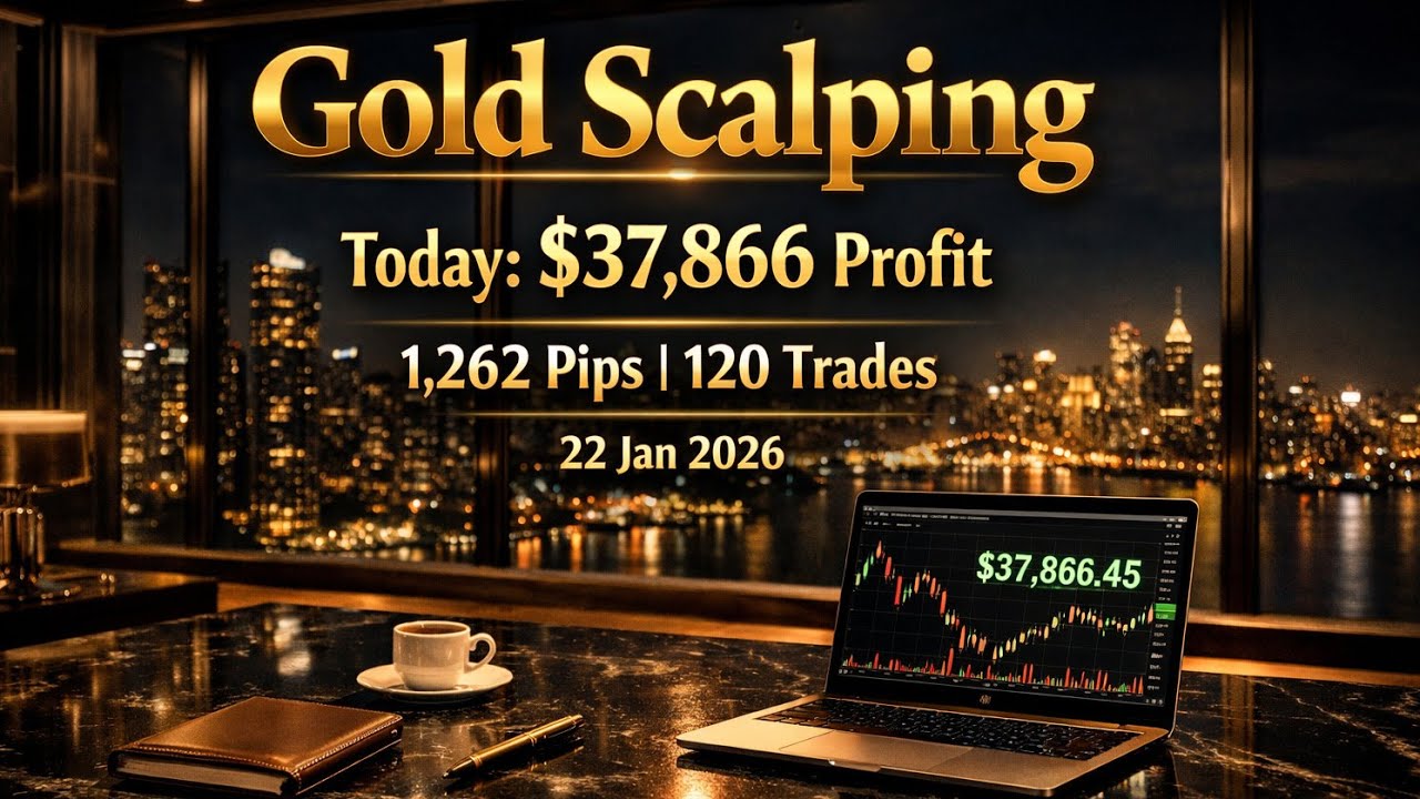 1262 pips Profit Today 22 Jan| Live Gold Trading | #XAUUSD ...