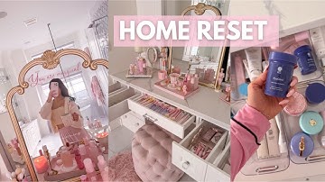 HOME RESET 2025: Organize With Me!🎀