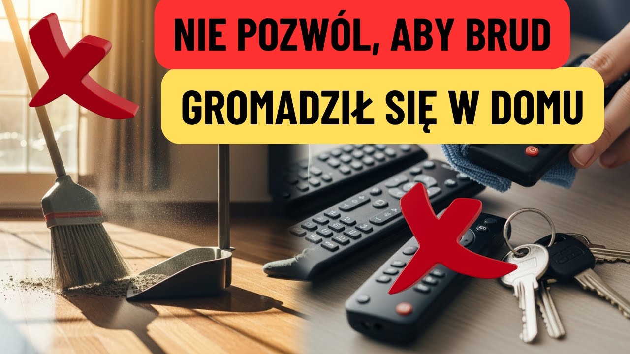 🧹 20 rzeczy, które codziennie gromadzą brud 🏠