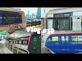 Vlog 30  train vlog riding all rail services by rapidkl  lrt kjspag line  kl monorail line