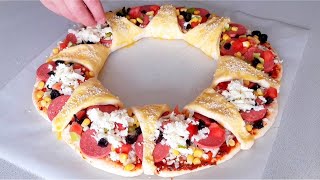Şekli̇ne Hayran Kalacağiniz Tadina Doyamayacağiniz Enfes Güneş Pi̇zza Tari̇fi̇