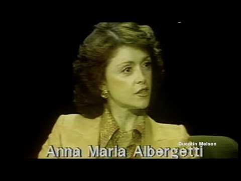 Anna Maria Alberghetti Interview (April 24, 1976) - YouTube