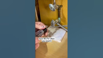 How to fix a leaking sink. Love, Dad