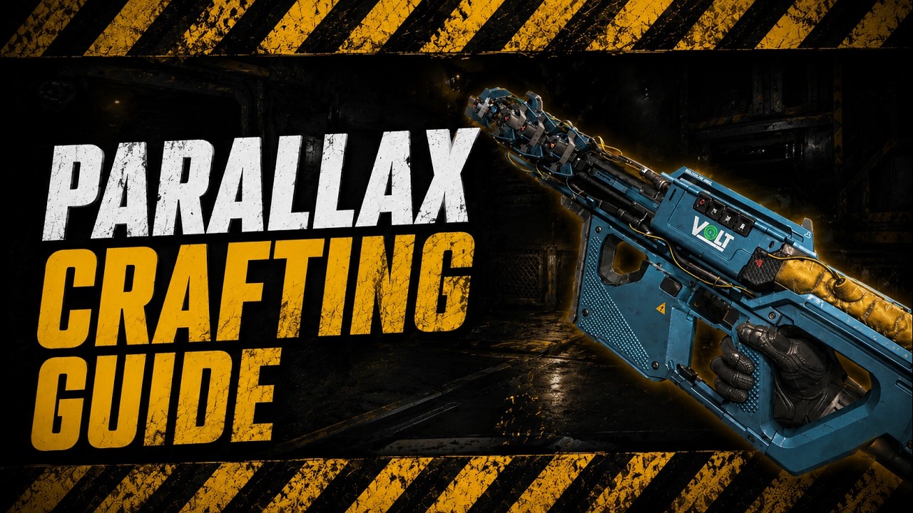 How to Craft the Parallax Rifle | Blueprints, Materials, Locations