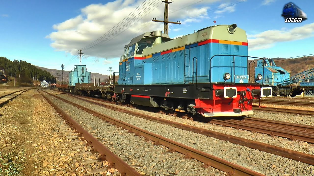 Trenuri & Activitate Feroviară în Gara Vișeu de Jos - 14 Martie 2025