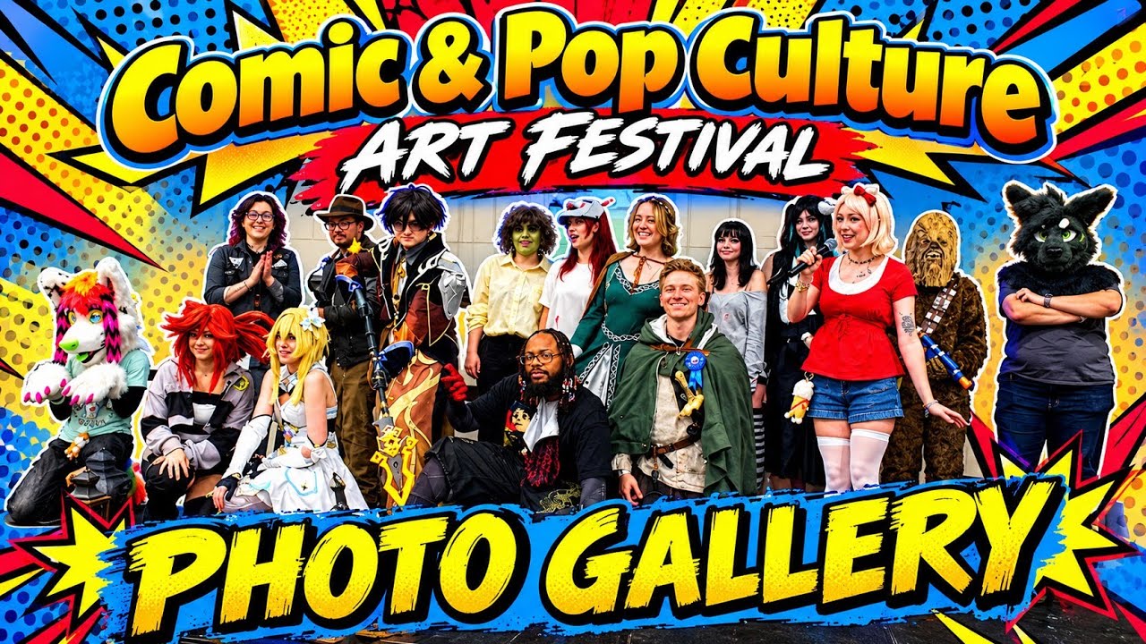 Hetzel Art Studios: Comic & Pop Culture Art Festival Photo Gallery.