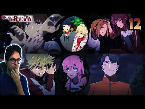 KIYO VS NANASE, ICHIKA VS KUSHIDA, ICHINOSE EN PELIGRO🚨 - CLASSROOM OF THE ELITE T4 CAP 12 REACCIÓN