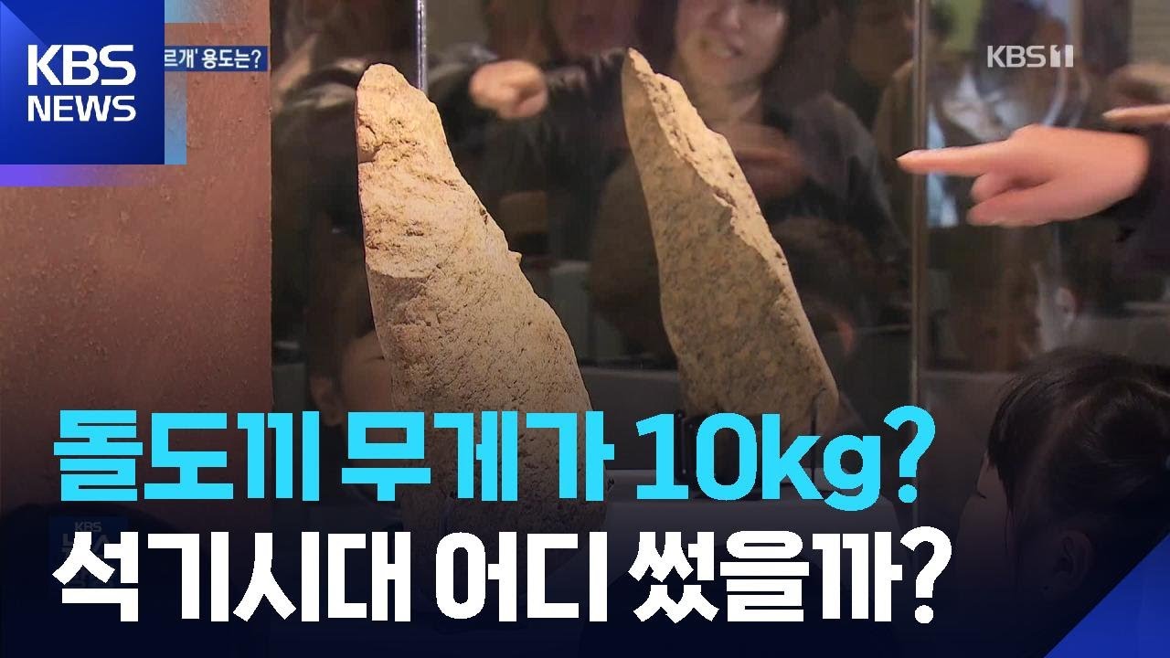 아파트 건설 부지에서 발견된 ‘세계 최대 주먹찌르개’ / KBS  2026.03.26.