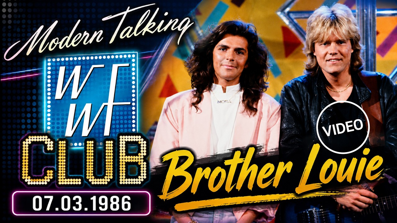 洋楽 MARTIN RILEY LOVE BROTHER MODERN TALKING Brother Louie (WWF Club, 07.03.1986) - YouTube