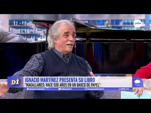 Ignacio Martínez presenta "Magallanes: hace 500 años, en un barco de papel..."