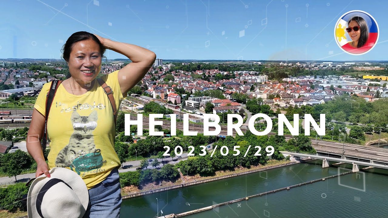 Panorama Heilbronn Baden-Wuerttemberg Germany 