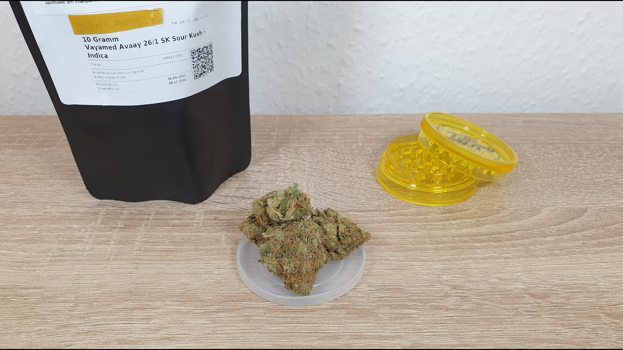 Med. C. 🥦 Sorten Review Vayamed Avaay 26/1 SK Sour Kush (4K)