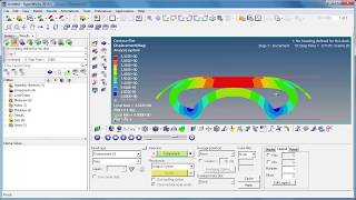 Abaqus - Compression of a Rubber Seal using HyperMesh(Hyperelastic)