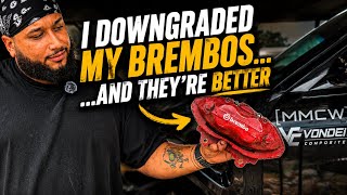 I fix my SRT brakes..and failed.