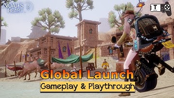 Noah’s Heart Global Launch Gameplay Android / iOS