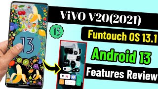 Vivo V20 2021 android 13 full features review || vivo v20 funtouch os 13 all new features