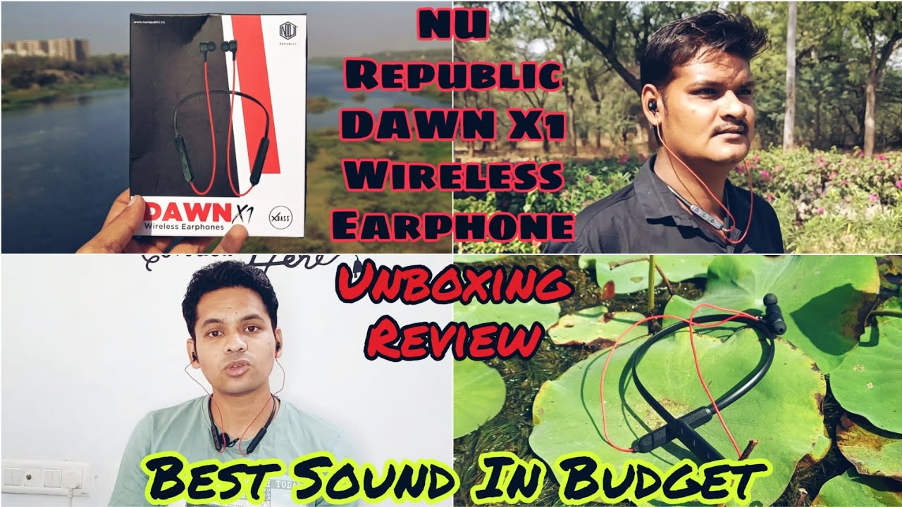 NU Republic DAWN X1 Wireless Earphone 
