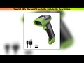 Editor’s Choice NETUM L8S Wireless 2D Barcode Scanner with Stand Automatic Sensing Scanning QR Bar•