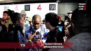 YG talks writing 'Blame It On The Streets,' confirms more scripts w/ @RobertHerrera3