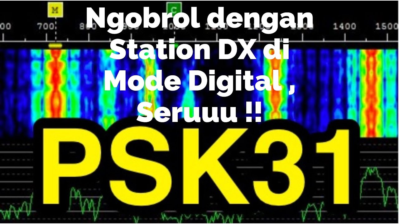 Ngobrol with Dx Stations di Mode Digital PSK 31 - Digital Master 780