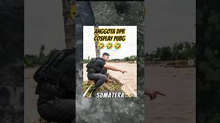 Anggota DPR Cosplay PUBG di Lokasi Banjir Sumatera! Verell Bramasta 🤣 #shorts