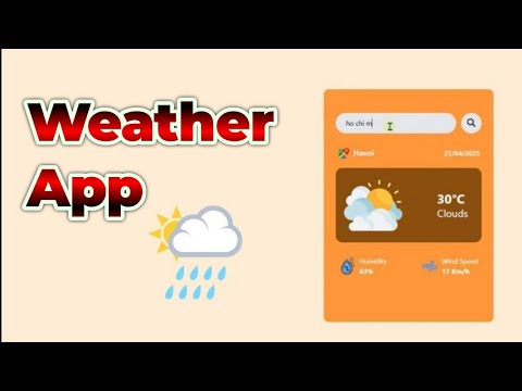 Build a Weather App with React & Tailwind in 4 Minutes