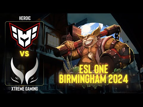 Heroic проти Xtreme Gaming | Гра 2 | ESL One Birmingham 2024 - Group B