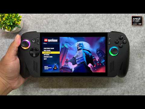 Lego Batman: Legacy of the Dark Knight on ROG Xbox Ally X is playable with this settings!