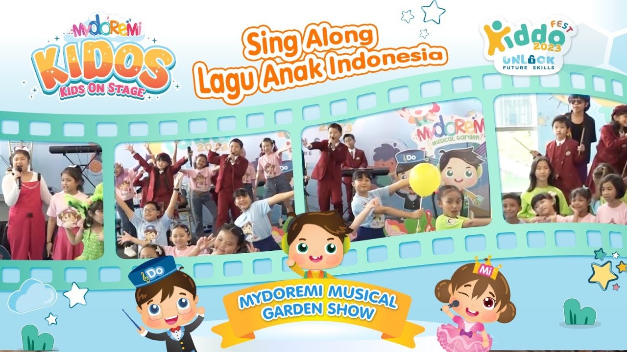 Lagu Anak Anak Lucu I I Balonku Ada 5 I Mydoremi Musical Garden Show I Kiddofest 2023 #laguanakanak