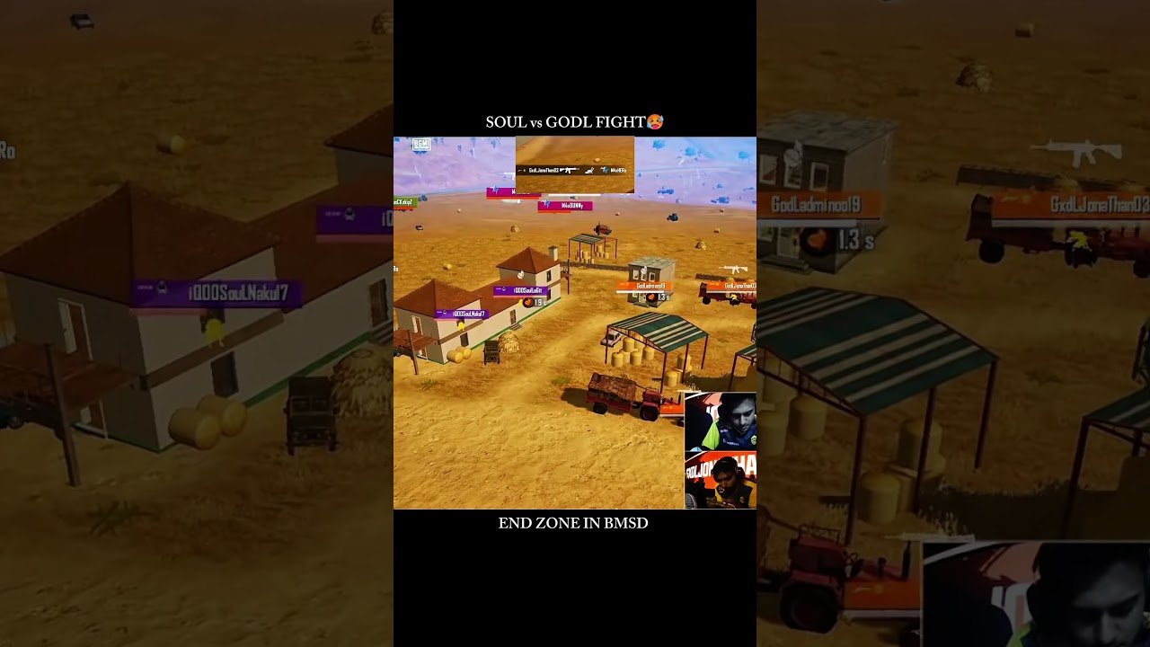 SOUL vs GODL FIGHTs FOR CHICKEN DINNER 🥵 ..