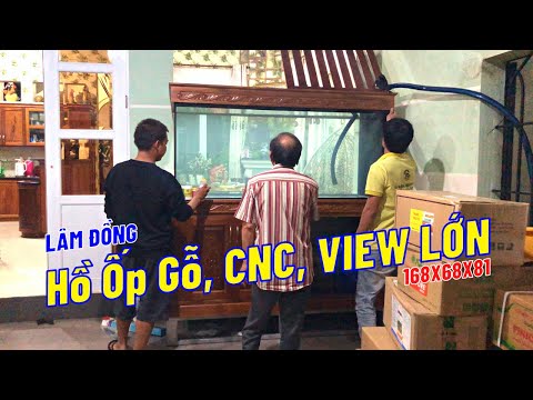 Video Bàn Giao Hồ Công Nghệ Ốp Gỗ Gõ 168x68x81 Về Lâm Đồng |... - youtube