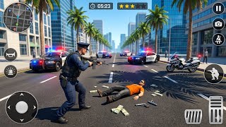 Police Officer Driving Simulator 🚓 | High Speed Patrol Gameplay #03 | Android Games screenshot 4