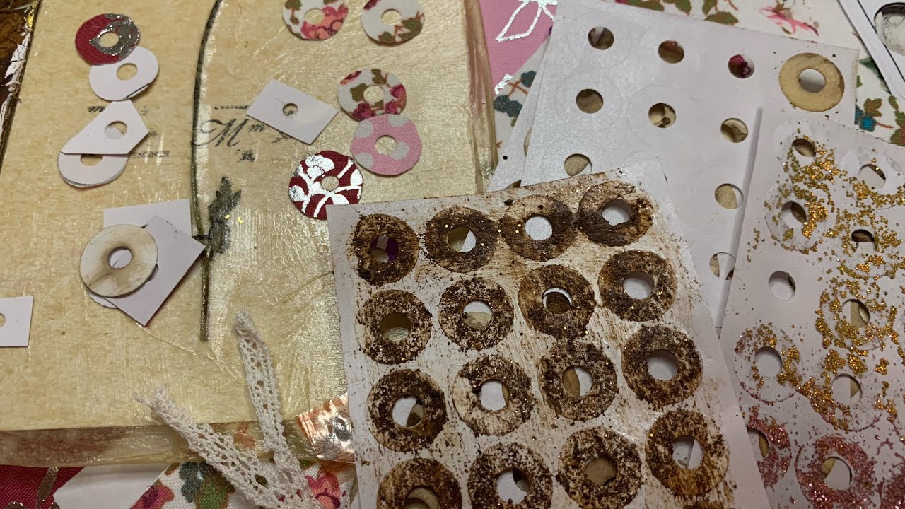 DIY Lochverstärker aus verschiedenen Materialien 🦋🍀🦋