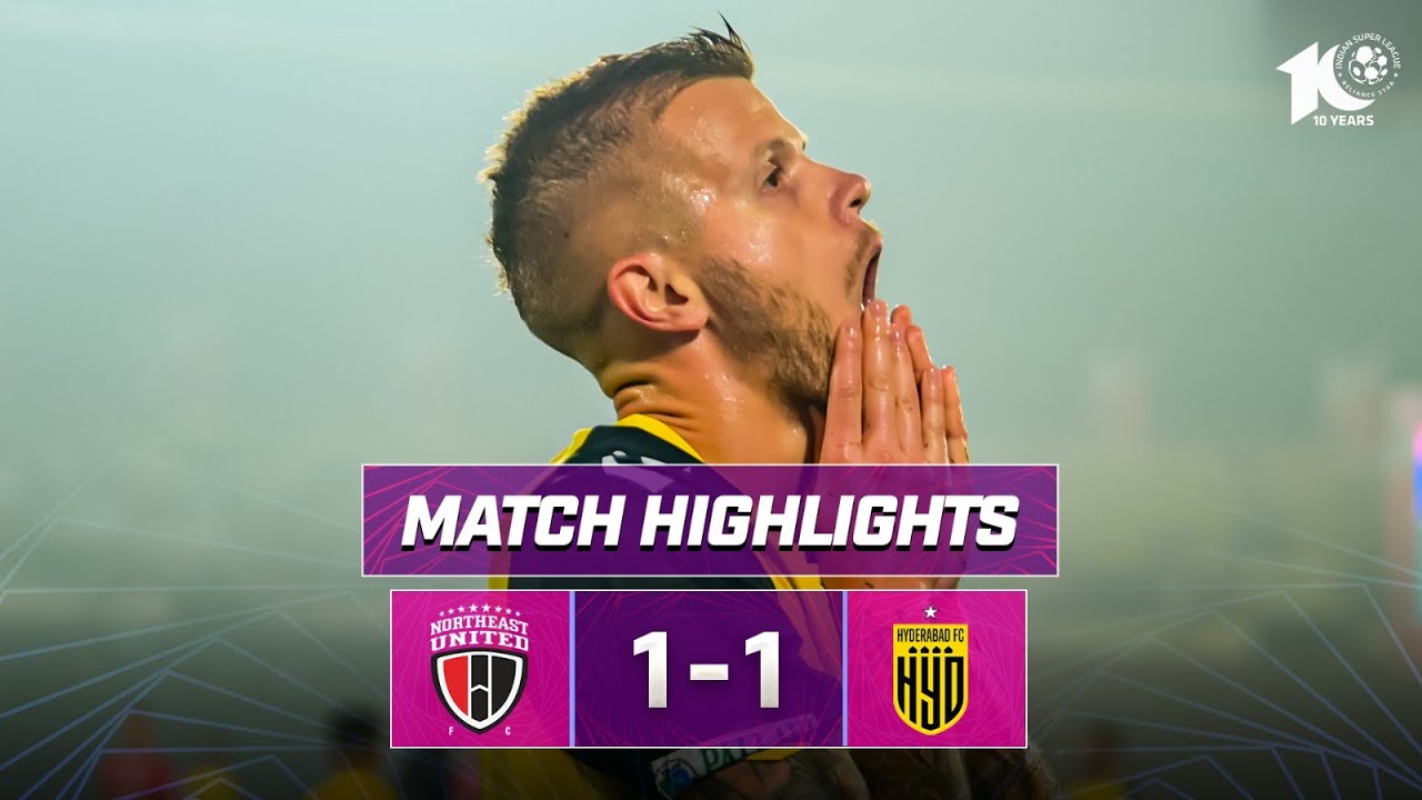 Match Highlights | NorthEast United FC 1-1 Hyderabad FC | MW 9 | ISL 2023-24