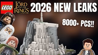 NEW LEGO Lord Of The Rings MINAS TIRITH LEAKED Details!