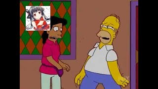 Homer dances for money