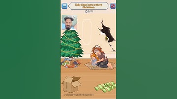 Help them have a merry Christmas 🙀 | Tricky twist | Android X iOS Gameplay #Shorts