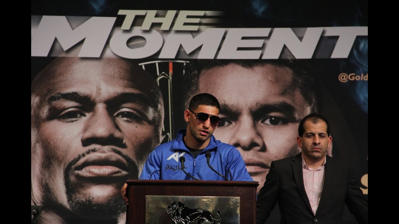 AMIR KHAN VS. Luis Collazo Post Fight Press Conference! *RAW & UNCUT*