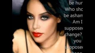 Aaliyah- We need a resolution lyrics