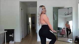 Tight Leggings Try On Haul Maddie Price