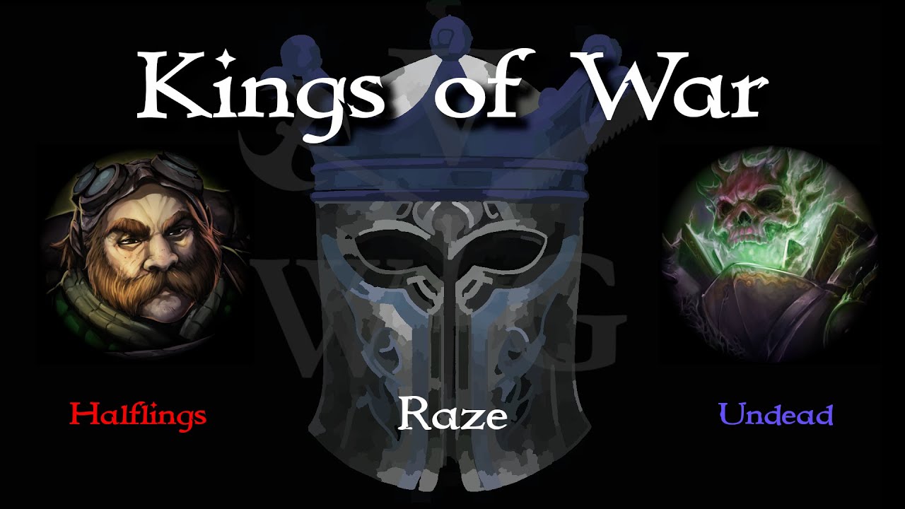 Kings of War CoK 2024 - Halflings vs Undead - Scenario: Raze