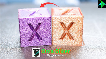 Основные элементы Orca Slicer: Кайма, режим Вазы, Fuzzy skin/ Текстурная печать, Разрезание, Надписи