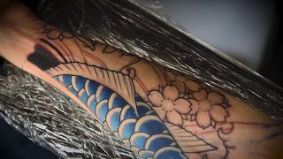 Tattooing Japanese background shading screenshot 2