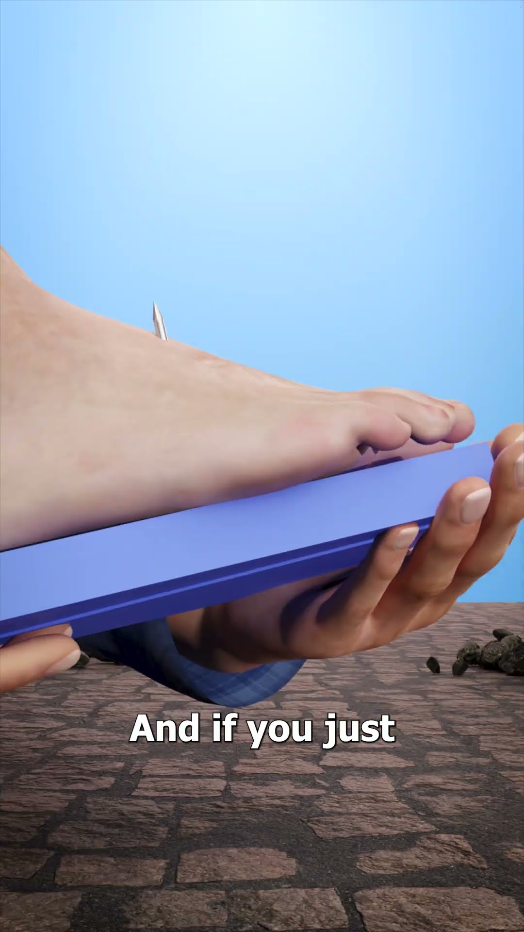 A Nail Stuck In Your Foot ?