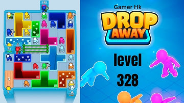 Drop Away level 328 very hard level Walkthrough Solution 