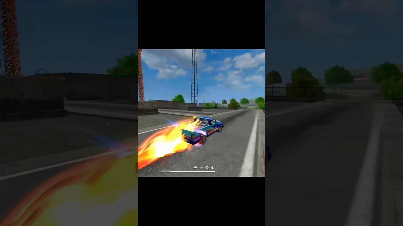 New Trick in fire car | free fire max 